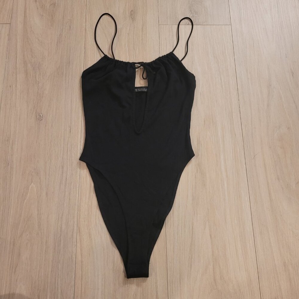 ZARA | Plunge Bodysuit | Sz. S